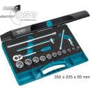 HAZET Steckschlüssel-Satz 880ZN-1 | Vierkant10 mm...