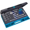 HAZET Steckschlüssel-Satz 880/17 | Vierkant10 mm...