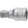 HAZET Verlängerung, schwenkbar 8822-1 | Vierkant10 mm (3/8 Zoll) | Vierkant 10 mm (3/8 Zoll)