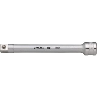 HAZET Verlängerung 8821-12 | Vierkant10 mm (3/8 Zoll) | Vierkant 10 mm (3/8 Zoll)