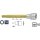 HAZET Schraubendreher-Steckschlüsseleinsatz TORX® 992SLG-T45 | Vierkant12,5 mm (1/2 Zoll) | Innen TORX® Profil | 138 mm