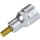 HAZET Schraubendreher-Steckschlüsseleinsatz 986A-1/4 | Vierkant12,5 mm (1/2 Zoll) | Innen-Sechskant Profil | 52 mm