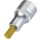 HAZET Schraubendreher-Steckschlüsseleinsatz 986A-5/16 | Vierkant12,5 mm (1/2 Zoll) | Innen-Sechskant Profil | 52 mm