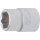 BGS technic Steckschlüssel-Einsatz Sechskant | Antrieb Innenvierkant 20 mm (3/4") | SW 23 mm