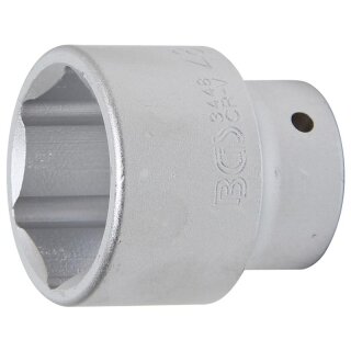 BGS technic Steckschlüssel-Einsatz Sechskant | Antrieb Innenvierkant 20 mm (3/4") | SW 48 mm