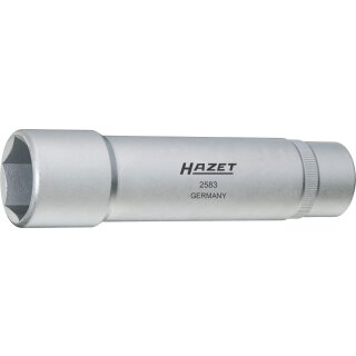 HAZET Radlager-Werkzeug 2583 | Vierkant12,5 mm (1/2 Zoll) | Außen-Sechskant Profil | 27