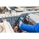 HAZET Schlag-, Maschinenschrauber Steckschlüssel-Einsatz mit Sonderprofil 2784S-1 | Vierkant12,5 mm (1/2 Zoll) | Rillenprofil