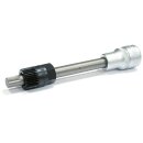 HAZET Keil(rippen)riemenscheibe-Werkzeug 4641/2 | Vierkant12,5 mm (1/2 Zoll) | Innen Vielzahn Profil XZN | Anzahl Werkzeuge: 2