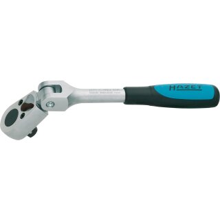 HAZET Umschaltknarre mit Gelenk 916GK | Vierkant 12,5 mm (1/2 Zoll)