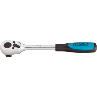 HAZET Umschaltknarre, kurz 916K | Vierkant 12,5 mm (1/2 Zoll)