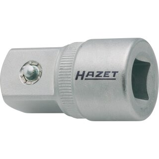 HAZET Vergrößerungsstück 958-1 | Vierkant12,5 mm (1/2 Zoll) | Vierkant 20 mm (3/4 Zoll)