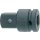 HAZET Vergrößerungsstück 9007S-1 | Vierkant12,5 mm (1/2 Zoll) | Vierkant 20 mm (3/4 Zoll)