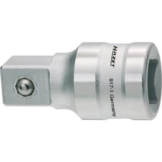 HAZET Verlängerung 917-1 | Vierkant12,5 mm (1/2 Zoll) | Vierkant 12,5 mm (1/2 Zoll)
