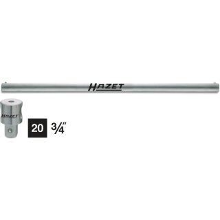 HAZET Schiebestück mit Drehstange 1015/2 | Vierkant 20 mm (3/4 Zoll) | Anzahl Werkzeuge: 2