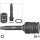 HAZET Bremsscheiben Schraubendreher-Steckschlüsseleinsatz Satz 2784-T60/4 | Vierkant20 mm (3/4 Zoll) | Innen TORX® Profil | Anzahl Werkzeuge: 4 | 120 mm