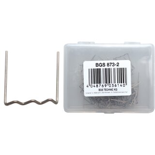 BGS technic Reparatur-Klammern | U-Form | Ø 0,8 mm | 100-tlg.