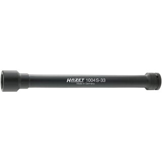 HAZET Schlag-, Maschinenschrauber Steckschlüssel-Einsatz (6kt.) 1004S-33 | Vierkant20 mm (3/4 Zoll) | Außen-Sechskant Profil | 33