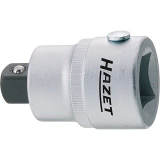 HAZET Reduzierstück 1058-2 | Vierkant20 mm (3/4 Zoll) | Vierkant 12,5 mm (1/2 Zoll)