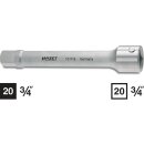 HAZET Verlängerung 1017-8 | Vierkant20 mm (3/4 Zoll) | Vierkant 20 mm (3/4 Zoll)