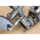 HAZET Turbolader Steckschlüssel-Einsatz (Doppel-6kt.) 2561-10 | Vierkant6,3 mm (1/4 Zoll) | Außen-Doppel-Sechskant Profil | 10