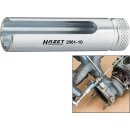 HAZET Turbolader Steckschlüssel-Einsatz (Doppel-6kt.) 2561-10 | Vierkant6,3 mm (1/4 Zoll) | Außen-Doppel-Sechskant Profil | 10