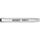 HAZET Stoßfänger Rohr-Steckschlüssel 2797-1 | Vierkant6,3 mm (1/4 Zoll) | Außen-Sechskant Profil | 10
