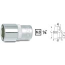 HAZET Steckschlüssel-Einsatz (6kt.) 850A-9/16 |...