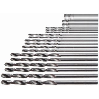 BGS technic HSS-Minibohrer-Satz | 0,5 - 3,0 mm | 25-tlg.