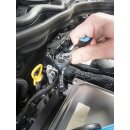 HAZET Steckschlüssel- und Bit-Satz „Smart Case“ 856-1 | Vierkant6,3 mm (1/4 Zoll), Sechskant6,3 (1/4 Zoll) | Außen-Sechskant-Tractionsprofil, Schlitz Profil, Kreuzschlitz Profil PH, Pozidriv Profil PZ, Innen-Sechskant Profil, Tamper Resistant TORX® Profil