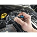 HAZET Steckschlüssel- und Bit-Satz „Smart Case“ 856-1 | Vierkant6,3 mm (1/4 Zoll), Sechskant6,3 (1/4 Zoll) | Außen-Sechskant-Tractionsprofil, Schlitz Profil, Kreuzschlitz Profil PH, Pozidriv Profil PZ, Innen-Sechskant Profil, Tamper Resistant TORX® Profil