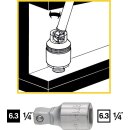 HAZET Verlängerung, schwenkbar 871-1 | Vierkant6,3...