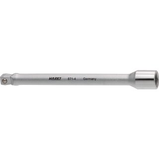 HAZET Verlängerung, schwenkbar 871-4 | Vierkant6,3 mm (1/4 Zoll) | Vierkant 6,3 mm (1/4 Zoll)