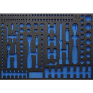 BGS technic Werkstattwageneinlage 3/3 | leer | für Art. 4036