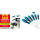 HAZET Schraubendreher-Satz 810/6 | Kreuzschlitz Profil PH, Schlitz Profil | Anzahl Werkzeuge: 6 | 0.5 X 3  1.2 X 6.5 | PH1  PH2