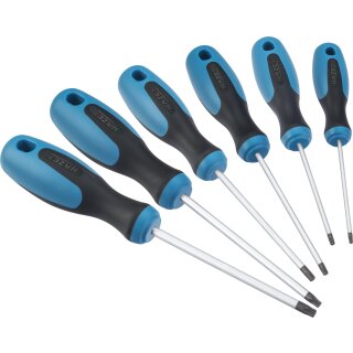 HAZET Schraubendreher-Satz 810T/6 | Innen TORX® Profil | Anzahl Werkzeuge: 6 | T?10  T?30