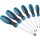 HAZET Schraubendreher-Satz 810T/6 | Innen TORX® Profil | Anzahl Werkzeuge: 6 | T?10  T?30
