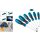 HAZET Schraubendreher-Satz 810T/6 | Innen TORX® Profil | Anzahl Werkzeuge: 6 | T?10  T?30