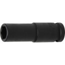 BGS technic Kraft-Steckschlüssel-Einsatz-Satz Sechskant, tief | Antrieb Innenvierkant 12,5 mm (1/2") | Zollgrößen | 13-tlg.