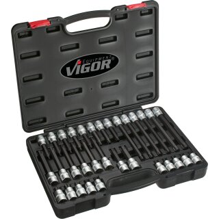 Vigor TORX-SCHRAUBENDREHER-EINSATZ-SATZ