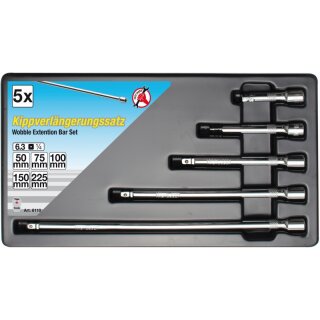 Kraftmann Kippverlängerungs-Satz | 6,3 mm (1/4") | 5-tlg.