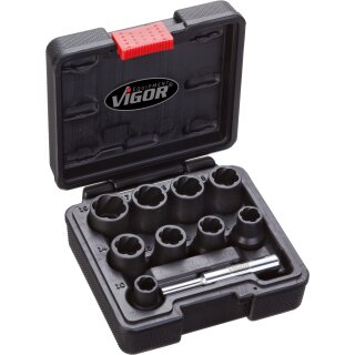 Vigor SPIRALNUTEINSATZ-SATZ 1/2"