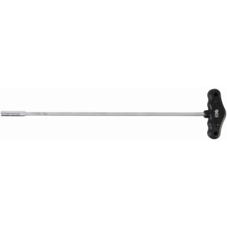 BGS technic Steckschlüssel mit T-Griff, Sechskant | Länge 430 mm | SW 8 mm