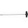 BGS technic Steckschlüssel mit T-Griff, Sechskant | Länge 430 mm | SW 10 mm