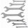 BGS technic Doppel-Maulschlüssel-Satz | extra flach | SW 6 - 23 mm | 7-tlg.