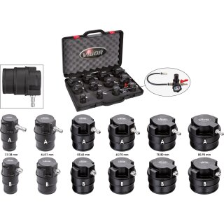Vigor TURBO-SYSTEM-ABDRÜCKER-SATZ, 13 TLG.
