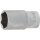 BGS technic Steckschlüssel-Einsatz Sechskant | Antrieb Innenvierkant 12,5 mm (1/2") | SW 32 mm