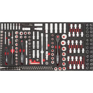 Vigor STECKSCHLÜSSEL-WKZ.SATZ 219TLG. 1000XL