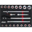 Vigor W-EINLAGE 3/3+ STECKSCHLUESSEL-SATZ 3/4"