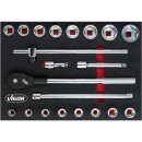 Vigor W-EINLAGE 3/3+ STECKSCHLUESSEL-SATZ 3/4"