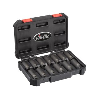Vigor KRAFTSTECKSCHLUESSEL-LANG 1/2" SATZ